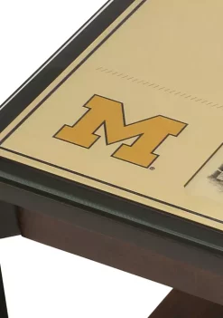 Budget 🥰 NCAA Michigan Wolverines 25 Layer StadiumViews Lighted End Table - Michigan Stadium by You The Fan 😍 -You The Fan Sales Belk 3001