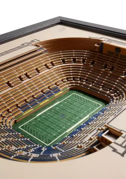 Best Pirce 💯 NCAA Notre Dame Fighting Irish 25-Layer StadiumViews 3D Wall Art - Notre Dame Stadium by You The Fan 🎁 -You The Fan Sales Belk 3006