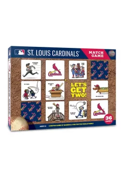 Brand new 🥰 MLB St. Louis Cardinals Licensed Memory Match Game by You The Fan 🔔