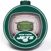 Budget 🥰 NFL New York Jets 3D StadiumView Ornament - MetLife Stadium by You The Fan ✨ -You The Fan Sales Belk 3029