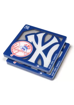 Cheap ❤️ MLB New York Yankees 3D Logo Series Coasters by You The Fan 🧨 -You The Fan Sales Belk 3045