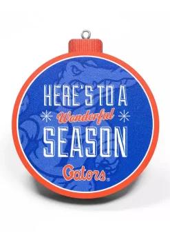 Buy 😀 NCAA Florida Gators 3D Logo Series Ornaments by You The Fan 😉 -You The Fan Sales Belk 305