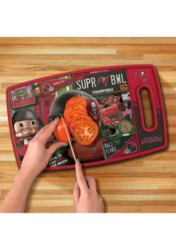 Best Pirce 🔥 NFL Tampa Bay Buccaneers Retro Series Cutting Board by You The Fan 😍 -You The Fan Sales Belk 3054