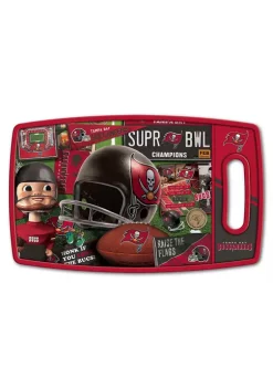 Best Pirce 🔥 NFL Tampa Bay Buccaneers Retro Series Cutting Board by You The Fan 😍 -You The Fan Sales Belk 3055