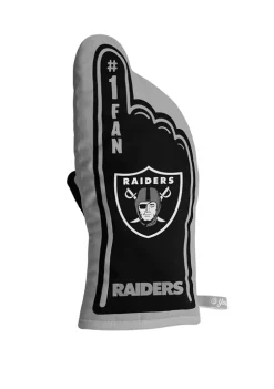 Outlet 💯 NFL Oakland Raiders #1 Oven Mitt by You The Fan ❤️ -You The Fan Sales Belk 3094