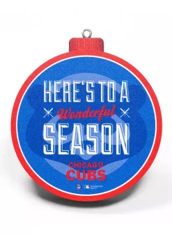 Cheap 😀 MLB Chicago Cubs 3D Logo Series Ornaments by You The Fan 🎁 -You The Fan Sales Belk 3098