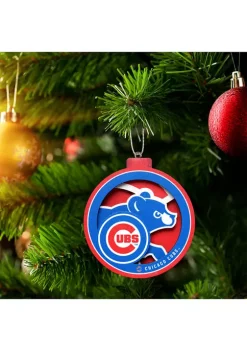 Cheap 😀 MLB Chicago Cubs 3D Logo Series Ornaments by You The Fan 🎁 -You The Fan Sales Belk 3100