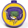 Brand new 🔔 NFL Minnesota Vikings 3D StadiumView Ornament - U.S. Bank Stadium by You The Fan 😀 -You The Fan Sales Belk 313