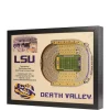 Top 10 👍 NCAA LSU Tigers 25-Layer StadiumViews 3D Wall Art - Tiger Stadium by You The Fan 👍