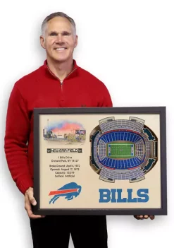 Best Sale 💯 NFL Buffalo Bills 25-Layer StadiumViews 3D Wall Art - New Era Field by You The Fan 👏 -You The Fan Sales Belk 3137