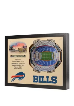 Best Sale 💯 NFL Buffalo Bills 25-Layer StadiumViews 3D Wall Art - New Era Field by You The Fan 👏 -You The Fan Sales Belk 3139