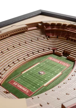 Deals ⭐ NCAA Florida State Seminoles 25-Layer StadiumViews 3D Wall Art - Doak Campbell Stadium by You The Fan 🎉 -You The Fan Sales Belk 3142