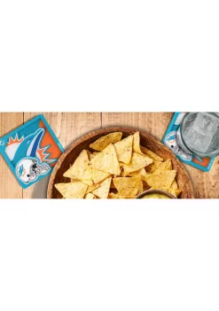 Buy ⭐ NFL Miami Dolphins 3D Logo Series Coasters by You The Fan 👍 -You The Fan Sales Belk 3156
