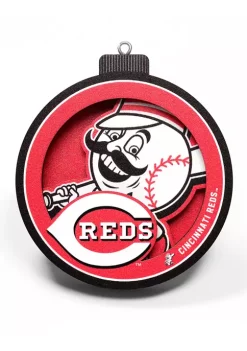 New ⌛ MLB Cincinnati Reds 3D Logo Series Ornaments by You The Fan ❤️