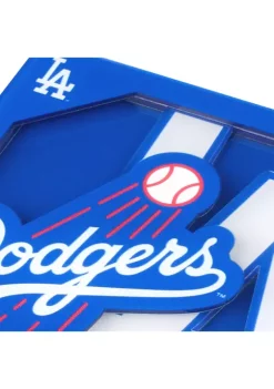 Cheapest 🔔 MLB Los Angeles Dodgers 3D Logo Series Coasters by You The Fan 🔔 -You The Fan Sales Belk 3224