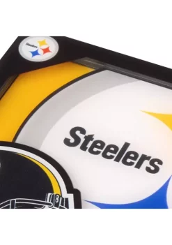 Budget 😍 NFL Pittsburgh Steelers 3D Logo Series Coasters by You The Fan 🧨 -You The Fan Sales Belk 3228