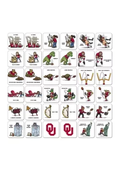 Coupon 🥰 NCAA Oklahoma Sooners Licensed Memory Match Game by You The Fan ❤️ -You The Fan Sales Belk 3234