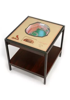 Wholesale ✨ MLB St. Louis Cardinals 25 Layer StadiumViews Lighted End Table - Busch Stadium by You The Fan 🛒