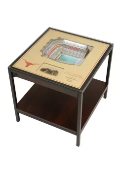 Cheapest 💯 NCAA Texas Longhorns 25-Layer StadiumViews Lighted End Table - Darrell K Royal–Texas Memorial Stadium by You The Fan ❤️