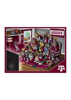 Best Sale 😉 NCAA Texas A&M Aggies Purebred Fans 500pc Puzzle-"A Real Nailbiter" by You The Fan 🧨 -You The Fan Sales Belk 3256