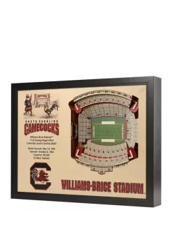 Coupon 🛒 NCAA South Carolina Gamecocks 25-Layer StadiumViews 3D Wall Art - Williams-Brice Stadium by You The Fan 🔔