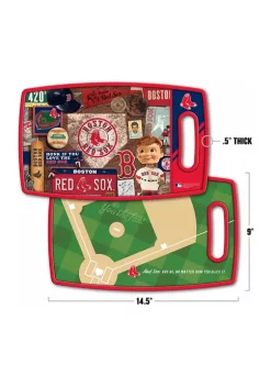 Discount 🤩 MLB Boston Red Sox Retro Series Cutting Board by You The Fan 😍 -You The Fan Sales Belk 3294