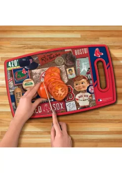 Discount 🤩 MLB Boston Red Sox Retro Series Cutting Board by You The Fan 😍 -You The Fan Sales Belk 3296