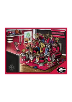 Promo 🤩 NCAA Georgia Bulldogs Purebred Fans 500 Piece Puzzle-"A Real Nailbiter" by You The Fan 🤩 -You The Fan Sales Belk 330