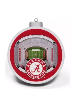 Best Pirce 🔥 NCAA Alabama Crimson Tide 3D StadiumView Ornament - Bryant - Denny Stadium by You The Fan 🧨