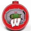 Coupon 🔥 NCAA Wisconsin Badgers 3D StadiumView Ornament - Camp Randall Stadium by You The Fan 😀 -You The Fan Sales Belk 3369