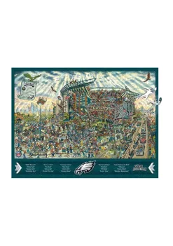 Best reviews of 🎁 NFL Philadelphia Eagles Wooden Joe Journeyman Puzzle by You The Fan 🔥
