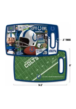Brand new 🥰 NFL Indianapolis Colts Retro Series Cutting Board by You The Fan 😍 -You The Fan Sales Belk 3444