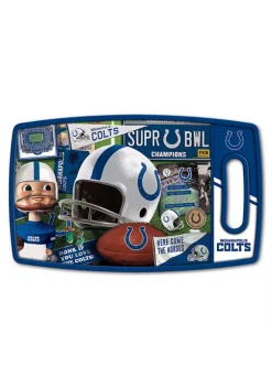Brand new 🥰 NFL Indianapolis Colts Retro Series Cutting Board by You The Fan 😍 -You The Fan Sales Belk 3447