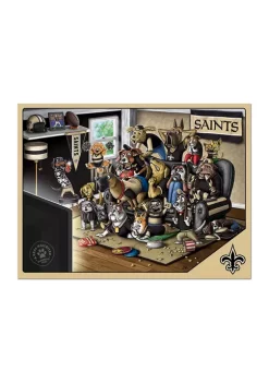 Coupon ✔️ NFL New Orleans Saints Purebred Fans 500-Piece Puzzle-"A Real Nailbiter" by You The Fan 😀 -You The Fan Sales Belk 3450