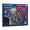 Best Sale 👍 MLB Texas Rangers Purebred Fans 500 Piece Puzzle - "A Real Nailbiter" by You The Fan 😉 -You The Fan Sales Belk 3452