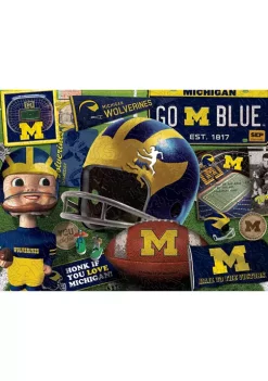 Promo ✨ NCAA Michigan Wolverines Wooden Retro Series Puzzle by You The Fan 😍 -You The Fan Sales Belk 3494
