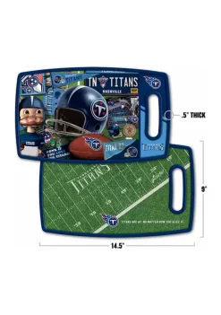 Buy ✨ NFL Tennessee Titans Retro Series Cutting Board by You The Fan 🛒 -You The Fan Sales Belk 3512