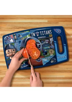 Buy ✨ NFL Tennessee Titans Retro Series Cutting Board by You The Fan 🛒 -You The Fan Sales Belk 3514