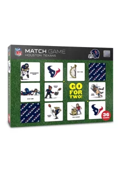 Cheapest 🔥 NFL Houston Texans Licensed Memory Match Game by You The Fan ⭐