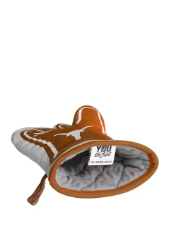 Cheap 👏 NCAA Texas Longhorns #1 Oven Mitt by You The Fan 🎁 -You The Fan Sales Belk 3572