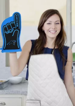 New 🤩 NFL Carolina Panthers #1 Oven Mitt by You The Fan 🎁 -You The Fan Sales Belk 3587