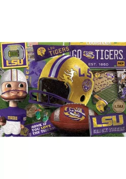 Best Sale β€οΈ NCAA LSU Tigers Wooden Retro Series Puzzle by You The Fan π€©