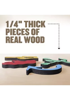 Best Pirce 🌟 NFL Kansas City Chiefs Wooden Retro Series Puzzle by You The Fan 🛒 -You The Fan Sales Belk 3607