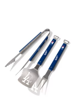 New 🤩 MLB Los Angeles Dodgers Spirit Series 3 Piece BBQ Set by You The Fan 🧨 -You The Fan Sales Belk 3612