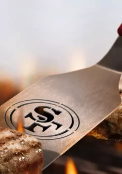 Deals 👍 NFL San Francisco 49ers Spirit Series 3-Piece BBQ Set by You The Fan 😀 -You The Fan Sales Belk 3614