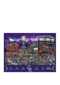 Best Pirce 😍 MLB Colorado Rockies 3D StadiumViews Picture Frame - Coors Field by You The Fan 🤩 -You The Fan Sales Belk 3636