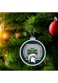 Brand new 🔥 NCAA Michigan State Spartans FB 3D StadiumView Ornament - Spartan Stadium by You The Fan 🧨 -You The Fan Sales Belk 3651