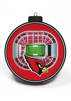 Promo 🧨 NFL Arizona Cardinals 3D StadiumView Ornament - State Farm Stadium by You The Fan 💯 -You The Fan Sales Belk 3657