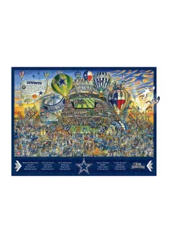 Cheapest 🌟 NFL Dallas Cowboys Wooden Joe Journeyman Puzzle by You The Fan 😉 -You The Fan Sales Belk 3667