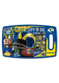 Best Sale ✨ NFL Los Angeles Rams Retro Series Cutting Board by You The Fan ⭐ -You The Fan Sales Belk 3689